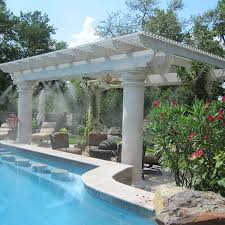 Now you can instantly cool backyard patios, porches, decks, poolside, play areas or any outdoor space without breaking a sweat! Misting Systems By Mistcooling Outdoor Mist Cooling System In Houston Texas