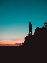 Who is the sad little boy in summertime on sunset? 1440x2160px Free Download Hd Wallpaper Trees Sky Night Evemimg Sunset Man Boy Guy Mountain Wallpaper Flare