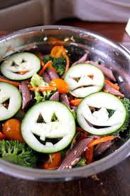 Healthy Halloween Pasta Salad Recipe Scary Halloween Food Healthy Halloween Food Halloween Pasta
