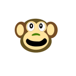 Download Monkey Face Free Svg PSD Mockup Templates