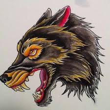 Neo Traditional Wolf Traditional Wolf Wolf Tattoo Traditional Traditional Wolf Tattoo
