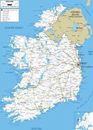 Map of northern ireland northern ireland map. Detailed Clear Large Road Map Of Ireland Ezilon Maps