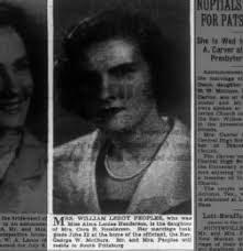 Daughter of Cora (Bailey) Henderson