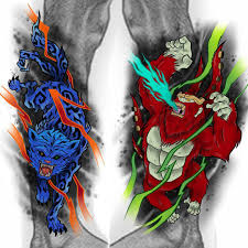 Many people know about the tailed beast across the land. Atlantis Tattoos Naruto Matatabi And Son Goku Tailed Beasts