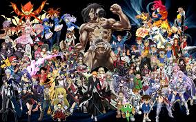 All The Anime Together All Anime Characters Anime Top 5 Anime