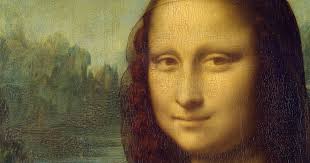 This coloring page of mona lisa is a simplified version of the painting. The Secrets Behind The Eyes And Smile Of Mona Lisa