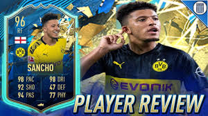 The player's height is 180cm | 5'10 and his weight is 76kg | 168lbs. 96 Team Of The Season So Far Sancho Player Review Totssf Jadon Sancho Fifa 20 Ultimate Team Youtube