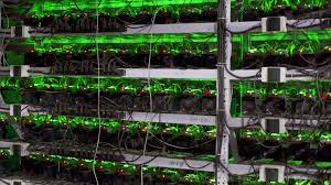 The process consists of miners solving. Cryptocurrency Mining Equipment On Large Farm Asic Miners On Stand Racks Mine Bitcoin In Server Room Blockchain Techology Application Specific Integrated Circuit Tripod Panorama Stock Video Footage Storyblocks
