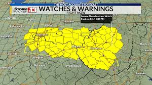 That means conditions for severe thunderstorms are possible in and near the entire watch area. Stormtracker 13 New Severe Thunderstorm Watch Meaning Conditions Are Right For A Severe T Storm To Develop Anywhere In Or Near The Box Through 11pm Click On Www Wowktv Com Weather Weather Alerts Utm Medium Social Utm Source