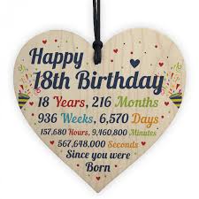 You deserve the time off, you are a hardworking, lovable and amazing person and i wish you nothing but the best as. 18th Birthday Gifts 18th Card Wood Heart Gift For Son Daughter