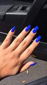 Best Nail Polish Colors For Olive Tan Light Medium Skins Blue Gel Nails Blue Nails Gel Nails