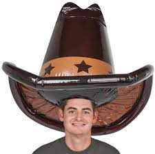 Inflatable Cowboy Hat Thepartyworks Cowboy Hats Cowboy Hats