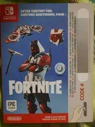 Nintendo Switch Fortnite Code Double Helix Skin 1000 V Bucks Code Only Fortnite Double Helix Coding