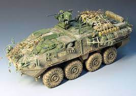 m1126 stryker by henry liu afv club 1 35 military diorama model cars kits model tanks