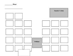 Classroom Seating Chart Template