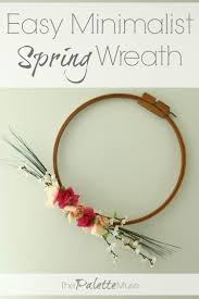 Check spelling or type a new query. 15 Minute Minimalist Spring Wreath On The Cheap The Palette Muse