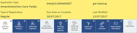 How To Amend Core Non Core Fields Of Gst Registration With Faqs