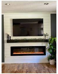 Using the right tv wall mount for the job, however, is not common! Shiplap Electric Fireplace Fire Places Ideas Living Room Electric Fireplaces In 2021 Electric Fireplace Living Room Living Room With Fireplace Build A Fireplace