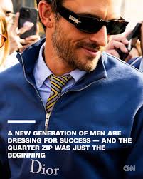 Driven by renewed desire to be taken more seriously, young men are  gravitating towards a quieter but more purposeful way of dressing. The  quarter zip may have been the entry point, but
