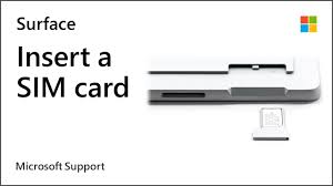 Menggunakan pin pada kartu sim mungkin sama seperti cara mengaktifkan kartu yang terblokir karena tidak melakukan registrasi, kamu juga bisa mengunjungi pusat layanan operator seluler untuk. How To Insert A Sim Card Into A Surface Microsoft Youtube