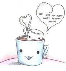 You Give Me That Warm Feeling Inside Love Cute Quote Love Quote Marshmallow Cocoa Hot Chocolat Chocolate Drawing Hot Chocolate Quotes Hot Chocolate Drawing