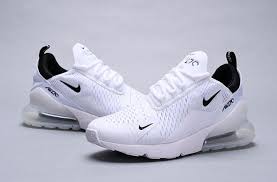 Mens Womens Nike Air Max 270 Sneakers White White Black Ah8050 100 White Nike Shoes Cute Nike Shoes Nike Air Max For Women