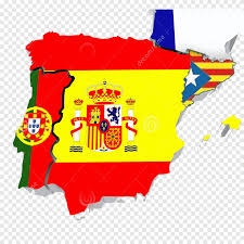 Le drapeau du portugal (en portugais bandeira de portugal) est actuellement de couleurs verte et rouge sur la séparation desquelles se trouvent une sphère armillaire et les armoiries du pays. Drapeau Espagne Portugal Carte Drapeau National Drapeau De L Espagne Carte Du Monde Rouge Drapeau Drapeau De L Espagne Png Pngegg