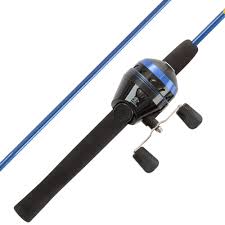 Unbranded Dark Blue 5 Ft 6 In 2 Piece Portable Fiberglass Fishing Rod Reel Combo Spincast Reel For Beginners Kids And Adults 340921xff The Home Depot