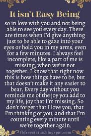 Long Distance Relationship Quotes It Isn T Easy Being So In Love With You And Not Being Able To S Distance Relationship Quotes Distance Love Quotes Ldr Quotes