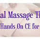8 Hour Hands On CE for LMTs: Prenatal Massage Therapy