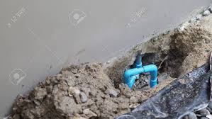 Despite their importance, the average water main installation cost per foot is not too significant. Fixing Leaking Water Pipe Underground The House By Plumber Which Stock Photo Picture And Royalty Free Image Image 122657486