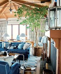 Beautiful All American Decorating And Timeless Style Mark D Sikes Amy Neunsin Blue And White Living Room Living Room Decor Inspiration Coastal Living Rooms