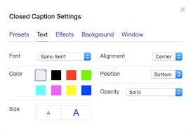 The purpose of closed captions is to make video accessible to those who are deaf or hard of hearing, for viewers whose native language is not english, and for. Guide To Closed Captions