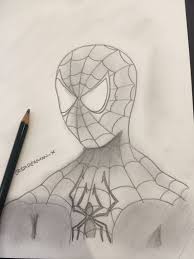 260x260 to draw spiderman cartoon 3040x4470 spiderman face drawing how to draw spider man in fine art style. Drawing Of Spiderman Face With A Pencil Steemit