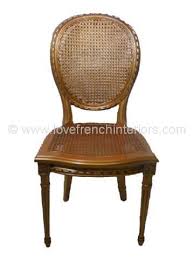 Rattan chairs are typically a light brown color, meaning they can compliment both a colorful sofa as well as a dark brown or neutral sofa! French Oval Rattan Back Dining Chair
