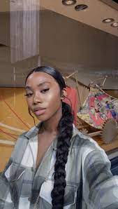 Follow Slayinqueens For More Poppin Pins Hair Ponytail Styles Hair Styles Baddie Hairstyles