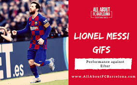 Open & share this gif fc barcelona, messi, lionel messi, with everyone you know. Lionel Messi Five Star Performance Against Eibar In Gifs Barca Images Gifs