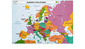 Le nombre de sa population est 38 500 000. L Europe Relief L Europe Politique Carte Murale Amazon De Marrou Louis Fremdsprachige Bucher