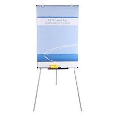 viz pro light melamine tripod whiteboard flipchart easel 24 w x 36 l