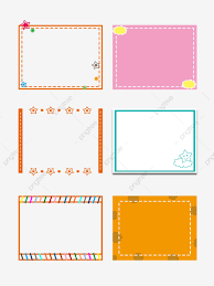 Cartoon Cute Border Free Buckle Set Illustration Elements Cartoon Lovely Frame Png Transparent Clipart Image And Psd File For Free Download Clip Art Borders Cute Borders Borders Free
