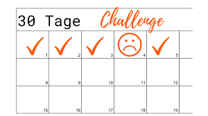 Blanko tabellen zum ausdruckenm : 30 Tage Challenge Kilikoi