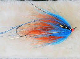 Top tier = black, blue, purple. Hoh Bo Spey Intruder Orange And Silver Doctor Blue Fly Fishing Flies Pattern Fly Tying Fly Tying Patterns