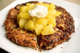 French Potato Pancakes With Apple Compote Joan Nathan French Potatoes Potato Pancakes Potatoes
