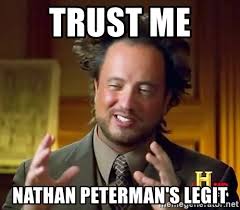 Image result for nathan peterman meme