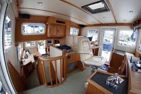 Liniile curate sunt incorporate in decor cu o eleganta subtila si creeaza o atmosfera primitoare. Nordic 40 Sailboat Interior 2003 Nordic Tugs 44 42 44 Florida Yachts International Fast Weatherly And Comfortable This Fine Cruiser Still Lives Up To Its Billing