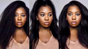 Klaiyi kinky straight hair offers the perfect protective style and a head full of big hair goals. The Best Kinky Straight Hair Ever Pocketsandbows Youtube