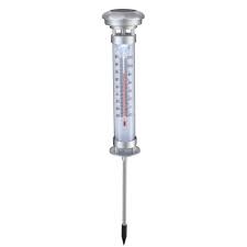 Stellar solarkugel für den garten. Led Solarleuchte Aussen Thermometer Steck Garten Wetter Messung Thermostat Temperatur Globo 33275 Kaufen Bei Www Etc Shop De Gmbh Co Kg