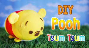 Voir plus d'idées sur le thème tsumtsum, tsum tsum, disney diy. Diy Pooh Tsum Tsum Collaboration With Pinksugarcotton Free Pattern Disney Diy Felt Toys Patterns Sewing Projects