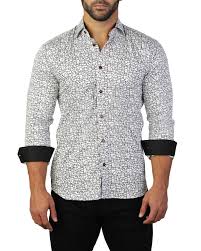 mens fibonacci house graphic sport shirt