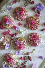 Persian Love Cookies Heneedsfood Recipe Edible Flowers Recipes Flower Food Edible Flowers